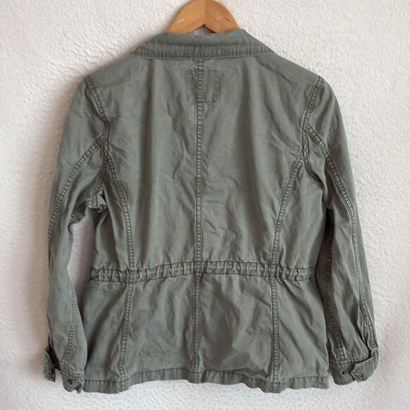 Madewell Jacket Womens Large Green Utility - Picture 6 of 7